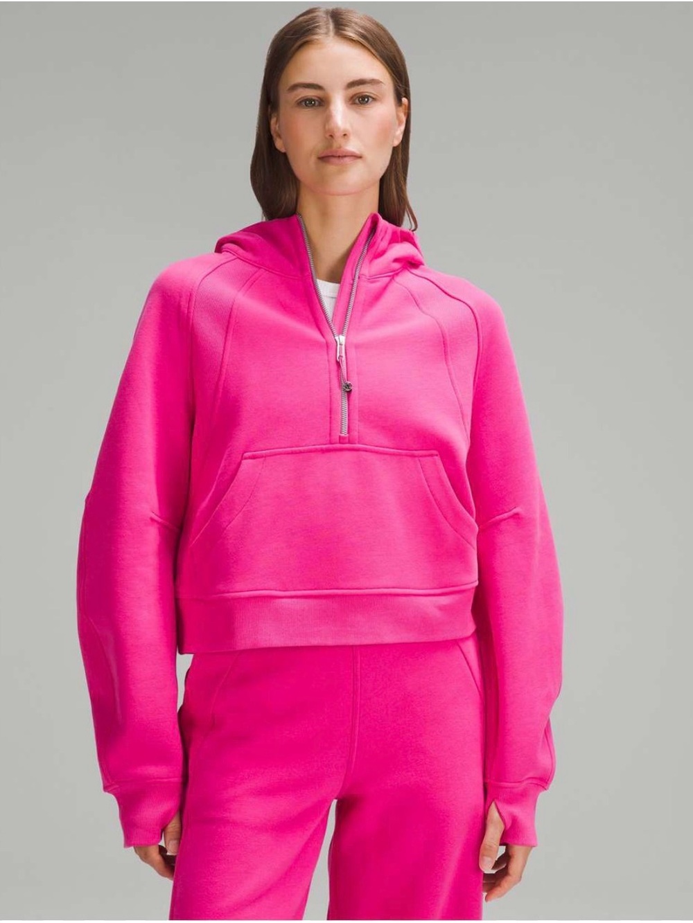 Lululemon Scuba Oversized Half-Zip Hoodie
Sonic Pink